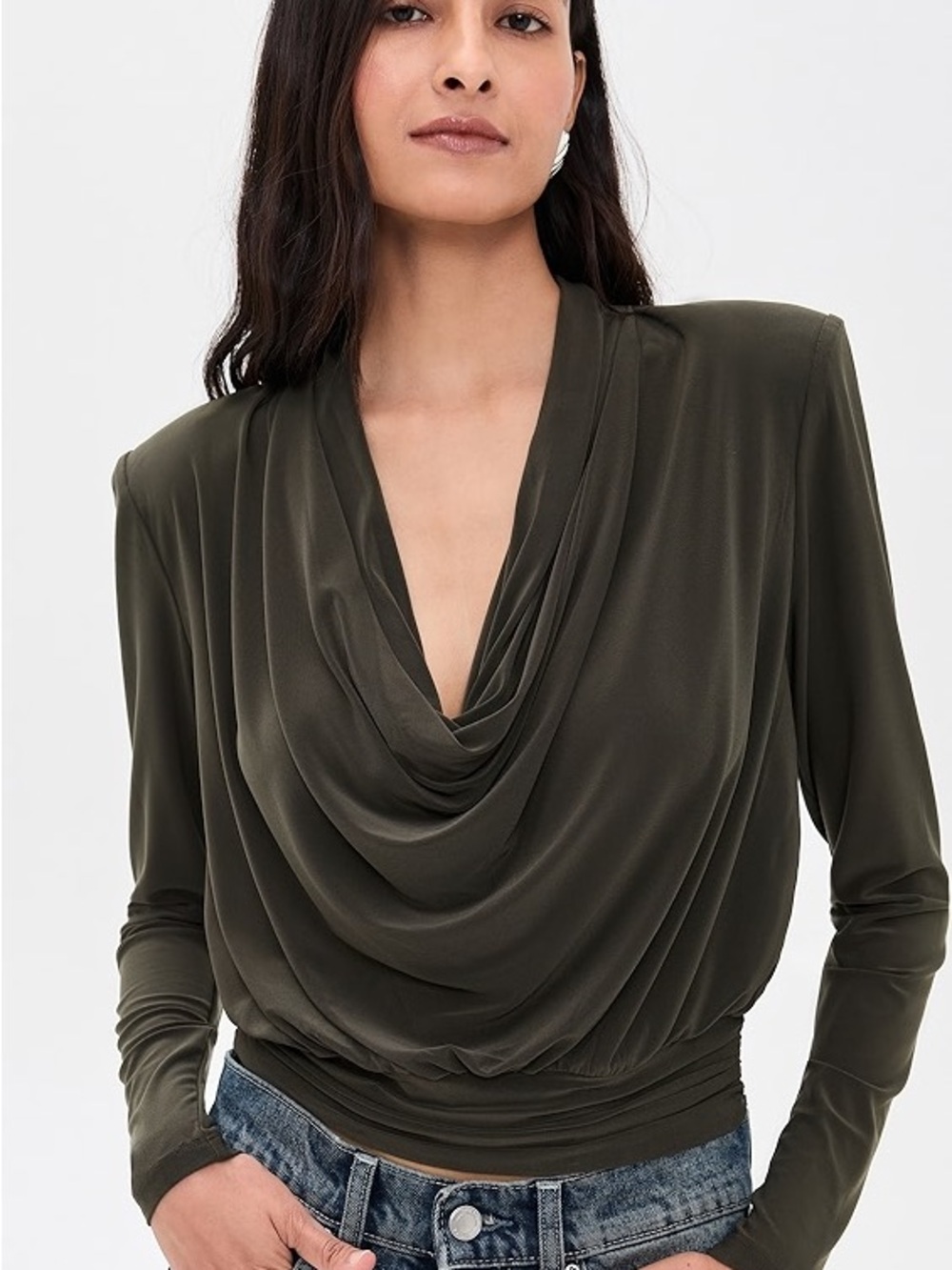 Ramy Brook Eden blouse IN BLACK. Never worn, new with tags